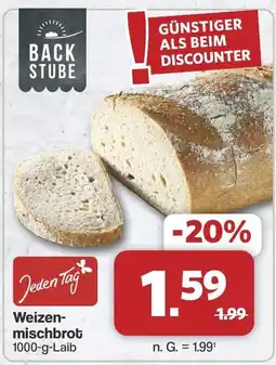 Famila Nord West Jeden Tag Weizen-mischbrot Angebot