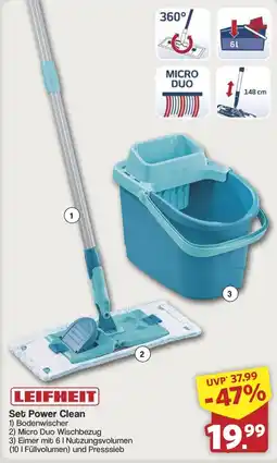Famila Nord West LEIFHEIT Set Power Clean Angebot