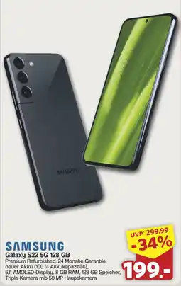 Famila Nord West SAMSUNG Galaxy S22 5G 128 GB Angebot