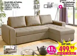 Möbel Boss Ecksofa Holly mit Funktion Angebot