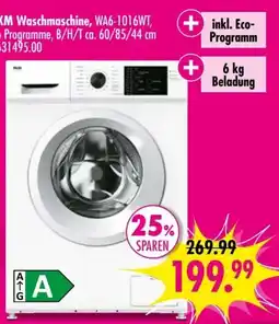 Möbel Boss KM Waschmaschine, WA6-1016WT Angebot