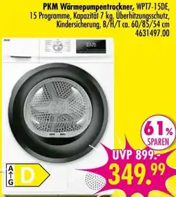 Möbel Boss PKM Wärmepumpentrockner Angebot