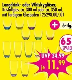 Möbel Boss Longdrink- oder Whiskygläser Angebot