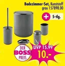 Möbel Boss Badezimmer-Set, Kunststoff Angebot