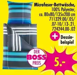 Möbel Boss Microfaser-Bettwäsche Angebot