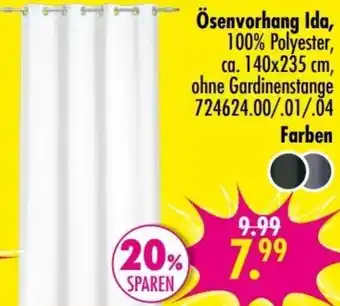 Möbel Boss Ösenvorhang Ida Angebot
