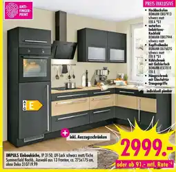 Möbel Boss IMPULS Einbauküche Angebot