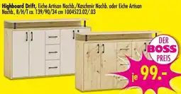 Möbel Boss Highboard Drift Angebot