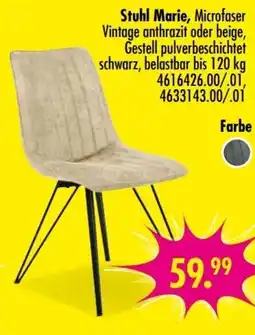 Möbel Boss Stuhl Marie, Microfaser Angebot