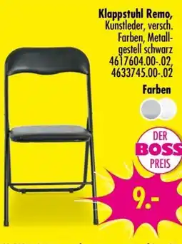 Möbel Boss Klappstuhl Remo Angebot