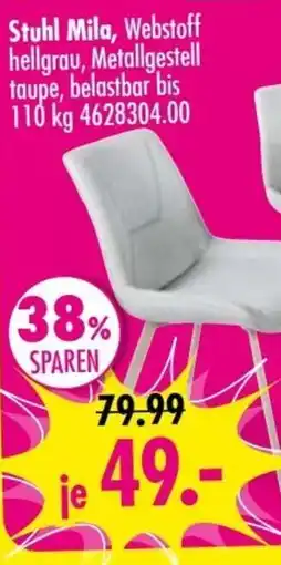 Möbel Boss Stuhl Mila Angebot