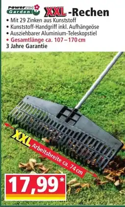 Norma powerGarden XXL-Rechen Angebot