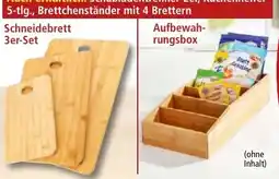 Norma Auch Ernährtem Schabladenhalter 2er, Küchenmesser 5-tlg., Brettchenständer mit 4 Brettern Angebot