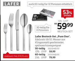 XXXLutz Lafer Besteck-Set "Pure One" Angebot