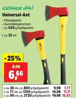 Thomas Philipps Grüner jan universal-axt ca. 35 cm Angebot