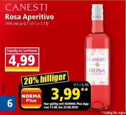 Norma CANESTI Rosa Aperitivo Angebot