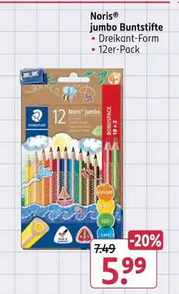 Rossmann Noris jumbo buntstifte Angebot