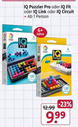 Rossmann Smart games iq puzzler pro oder iq fit oder iq link oder iq circuit Angebot