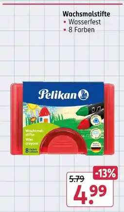 Rossmann Pelikan wachsmalstifte Angebot