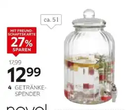 XXXLutz 4 GETRÄNKE-SPENDER Angebot