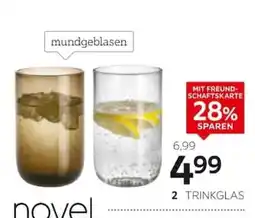 XXXLutz novel TRINKGLAS Angebot