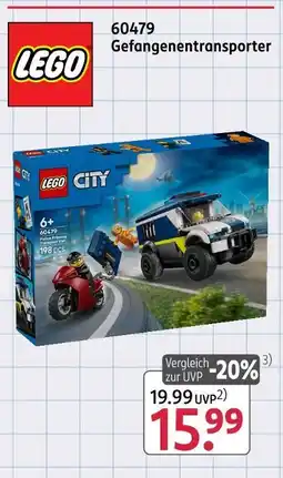 Rossmann Lego gefangenentransporter Angebot