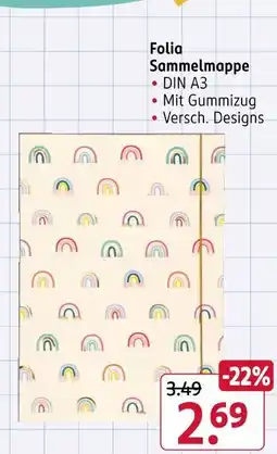 Rossmann Folia sammelmappe Angebot