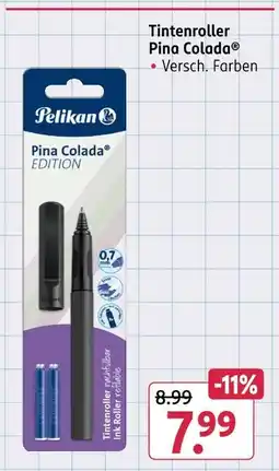 Rossmann Pelikan tintenroller pina colada Angebot
