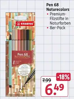 Rossmann Stabilo pen 68 naturecolors Angebot
