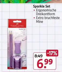 Rossmann Faber-castell sparkle set Angebot