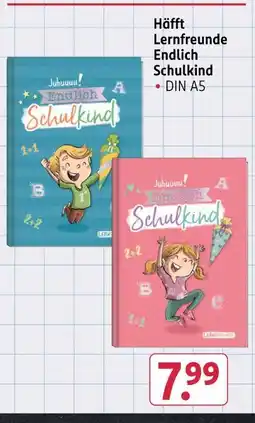 Rossmann Häfft lernfreunde endlich schulkind Angebot