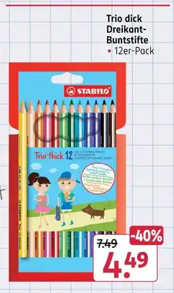 Rossmann Stabilo trio dick dreikant-buntstifte Angebot