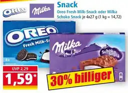 Norma Oreo Fresh Milk-Snack Angebot