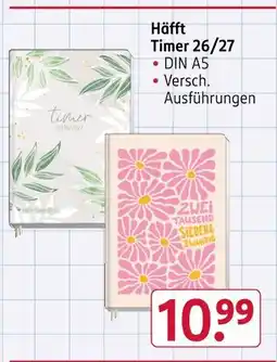 Rossmann Häfft timer 26/27 Angebot