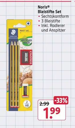 Rossmann Staedtler noris bleistifte set Angebot