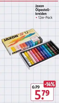 Rossmann Jaxon ölpastellkreiden Angebot