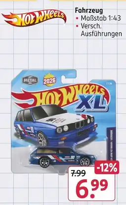 Rossmann Hot wheels fahrzeug Angebot
