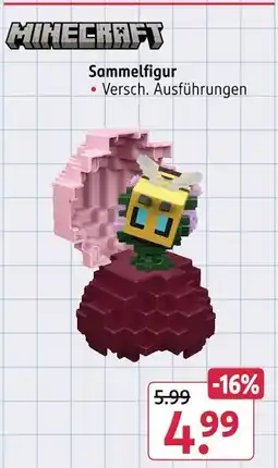 Rossmann Minecraft sammelfigur Angebot