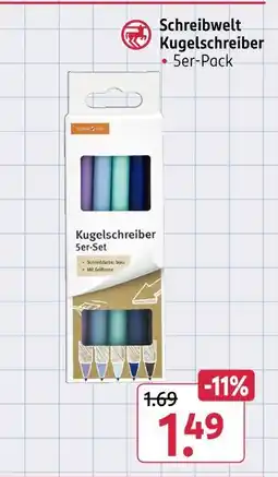 Rossmann Schreibwelt kugelschreiber Angebot