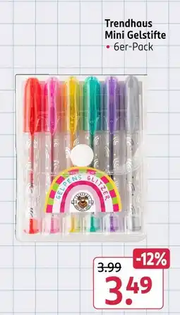 Rossmann Trendhaus mini gelstifte Angebot