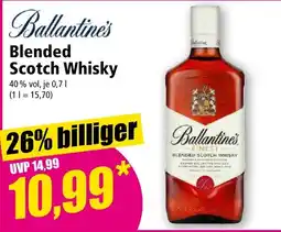 Norma Ballantine's Blended Scotch Whisky Angebot