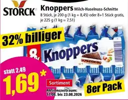 Norma Knoppers Milch-Haselnuss-Schnitte Angebot