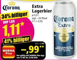 Norma Corona Extra Lagerbier Angebot