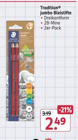 Rossmann Tradition jumbo bleistifte Angebot