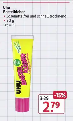 Rossmann Uhu bastelkleber Angebot