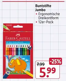 Rossmann Faber-castell buntstifte jumbo Angebot