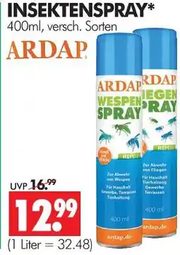 Wreesmann Ardap insektenspray Angebot