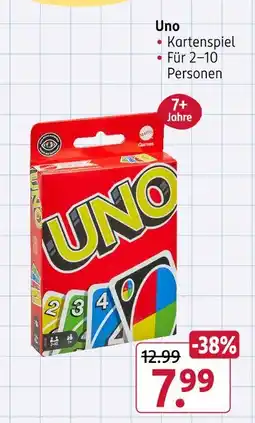Rossmann Uno Angebot