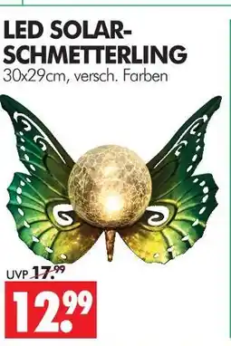 Wreesmann Led solar-schmetterling Angebot