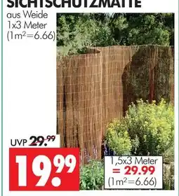 Wreesmann Sichtschutzmatte Angebot